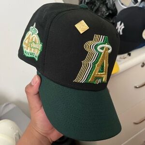 Anaheim Angels Trippy Logo Fitted